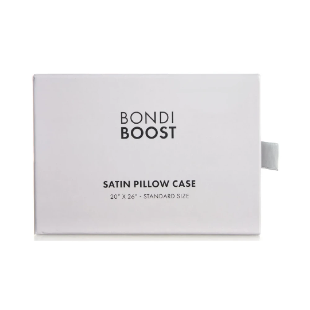 BondiBoost Satin Pillowcase Grey 3 BondiBoost Satin Pillowcase Grey