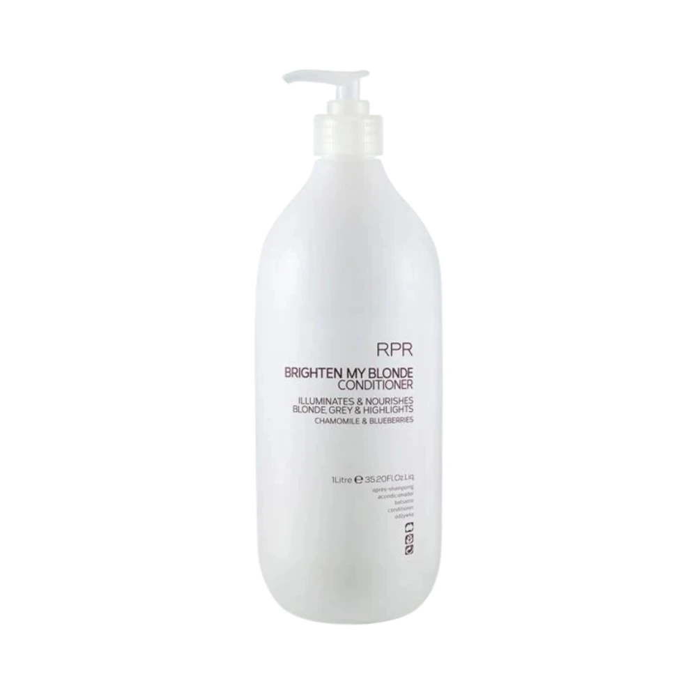 RPR Brighten My Blonde Conditioner 1 Litre 3 RPR Brighten My Blonde Conditioner 1 Litre