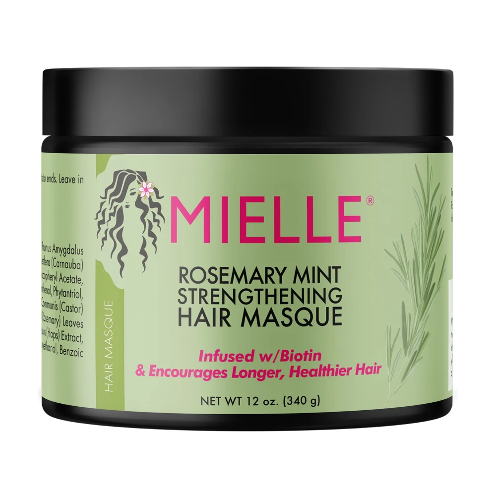 Mielle Rosemary Mint Scalp & Hair Strengthening Hair Masque 340g 3 Mielle Rosemary Mint Scalp & Hair Strengthening Hair Masque 340g