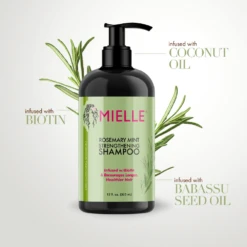 Mielle Rosemary Mint Scalp & Hair Strengthening Shampoo 355mL -On Trend Beauty OTB 5273.alt 2