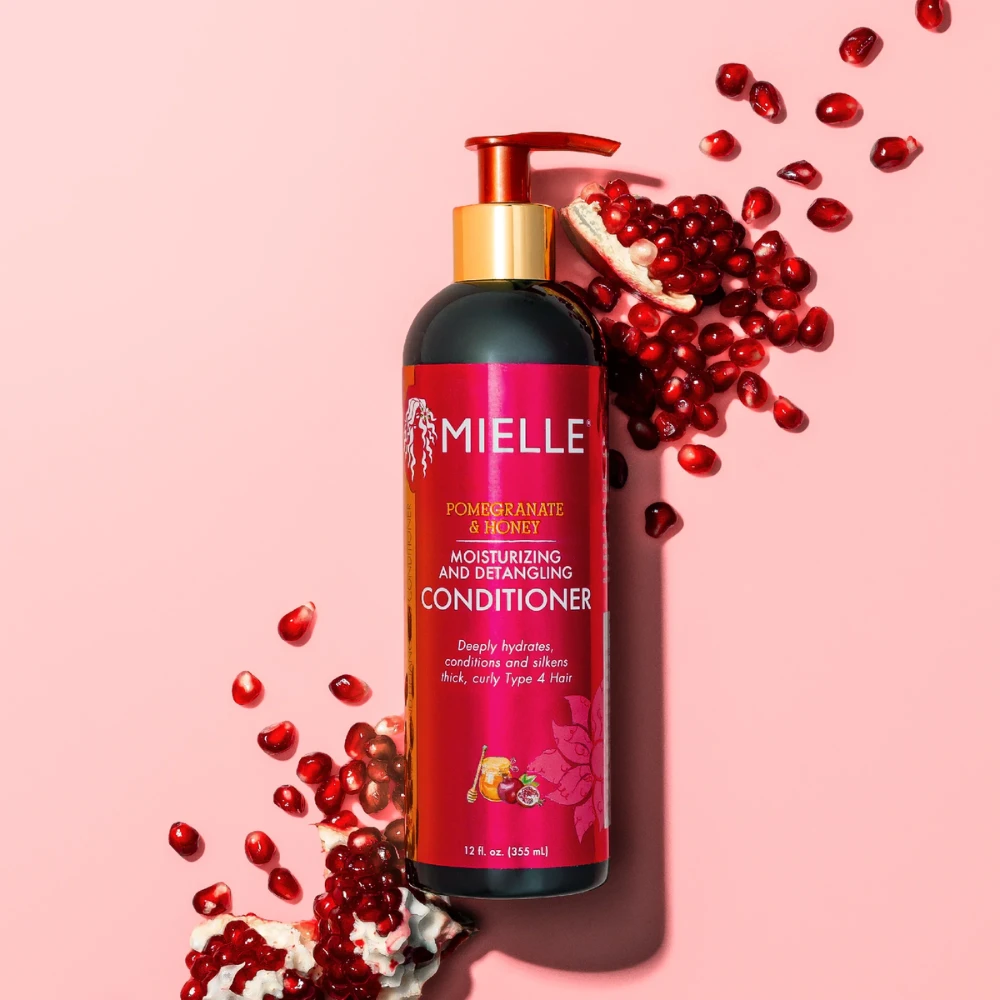 Mielle Pomegranate & Honey Moisturizing And Detangling Conditioner 355mL 4 Mielle Pomegranate & Honey Moisturizing And Detangling Conditioner 355mL - Image 2