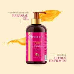 Mielle Pomegranate & Honey Leave In Conditioner 355mL -On Trend Beauty OTB 5277.alt 2