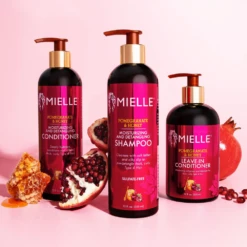 Mielle Pomegranate & Honey Leave In Conditioner 355mL -On Trend Beauty OTB 5277.alt 3