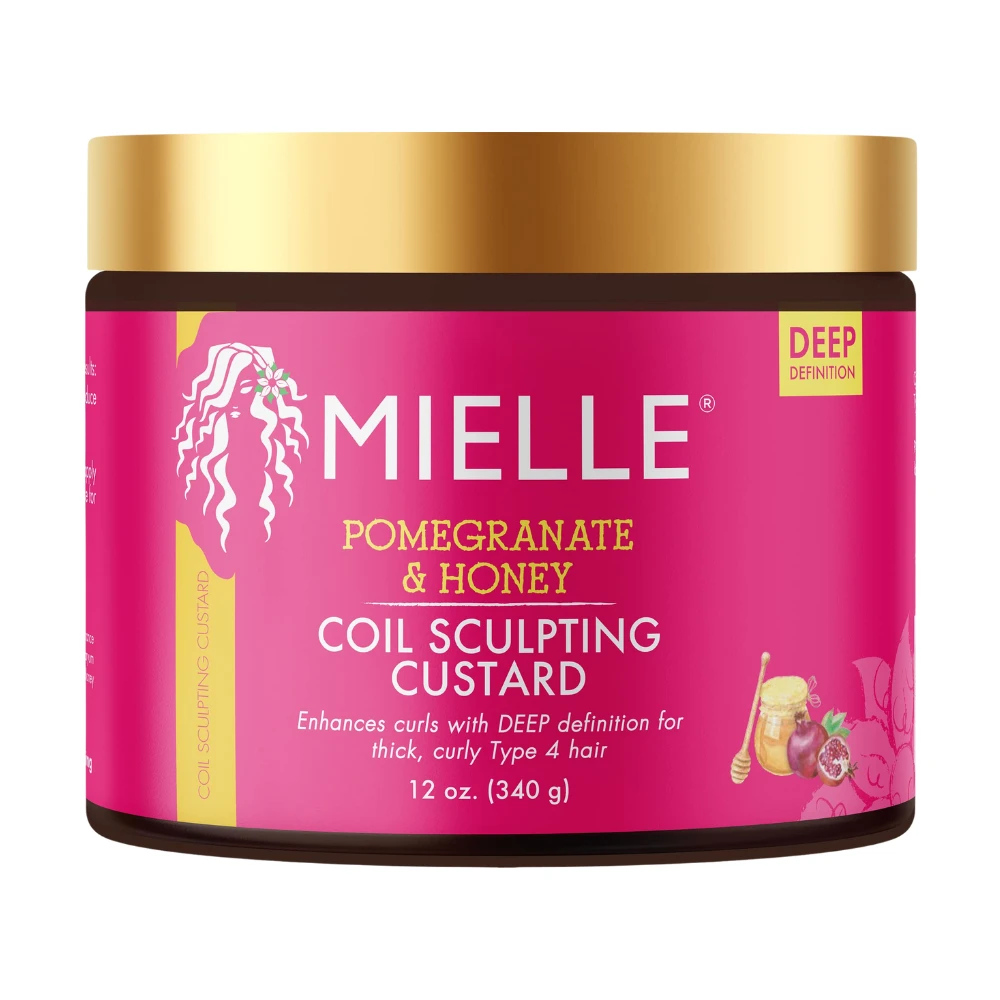 Mielle Pomegranate & Honey Coil Sculpting Custard 340g 3 Mielle Pomegranate & Honey Coil Sculpting Custard 340g