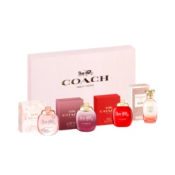 Coach 4-Piece Mini Fragrance Gift Set: Floral, Wild Rose, Love & Dreams Sunset