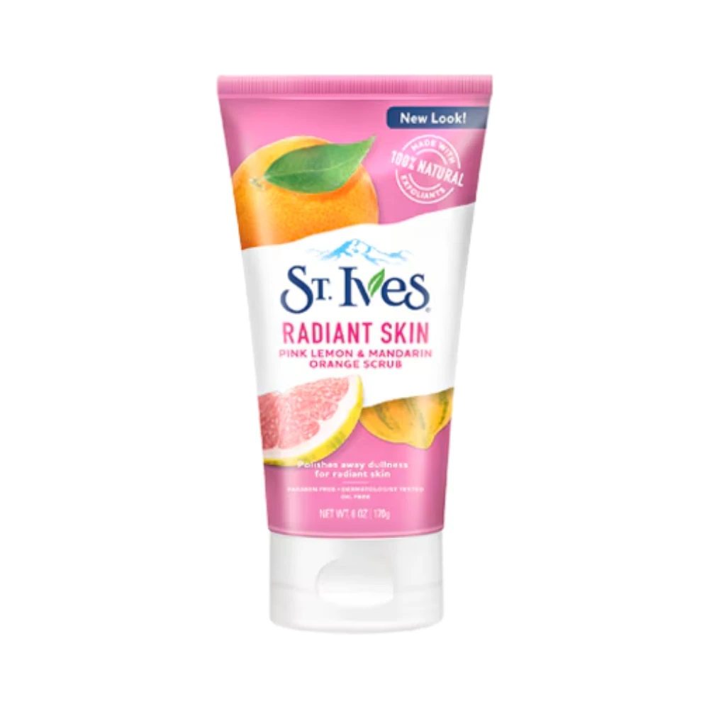 6 X St Ives Radiant Skin Pink Lemon And Mandarin Scrub 170g 4 6 X St Ives Radiant Skin Pink Lemon And Mandarin Scrub 170g - Image 2
