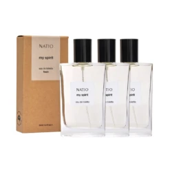 Natio My Spirit Fresh Eau De Toilette - 50mL (3-Pack Bundle)