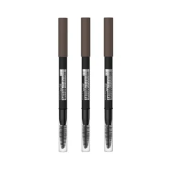 Maybelline Tattoo Studio 36H Pigment Eyebrow Pencil - 260 Deep Brown (3 Pack)
