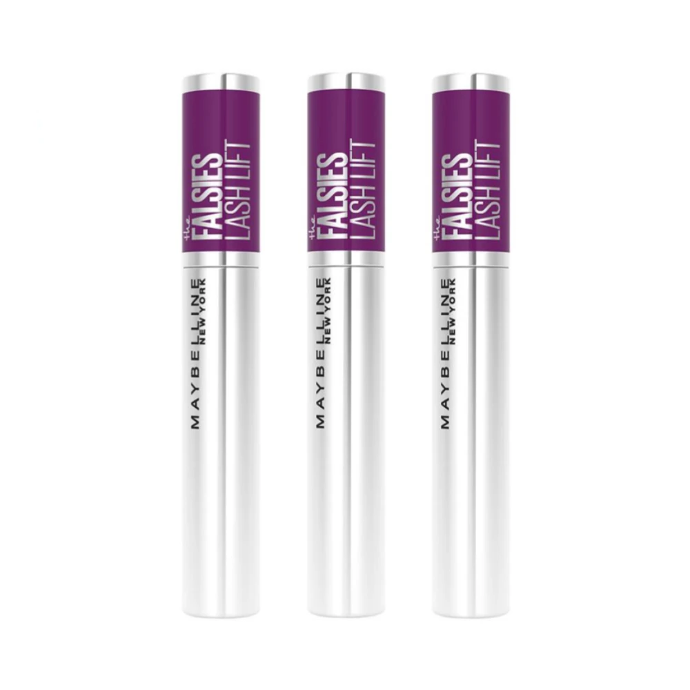 Maybelline The Falsies Lash Lift Volumising Mascara - 01 Black (3 x 9.6mL) 3 Maybelline The Falsies Lash Lift Volumising Mascara - 01 Black (3 x 9.6mL)
