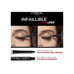 L’Oréal Paris 3 X L'Oreal Paris Infaillible Grip 36H Gel Automatic Eye Liner - 001 Intense Black -On Trend Beauty OTB 5325.alt 2
