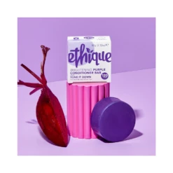 Ethique Tone It Down Purple Solid Conditioner Bar 60g - 6 Pack Bundle -On Trend Beauty OTB 5339.alt 2