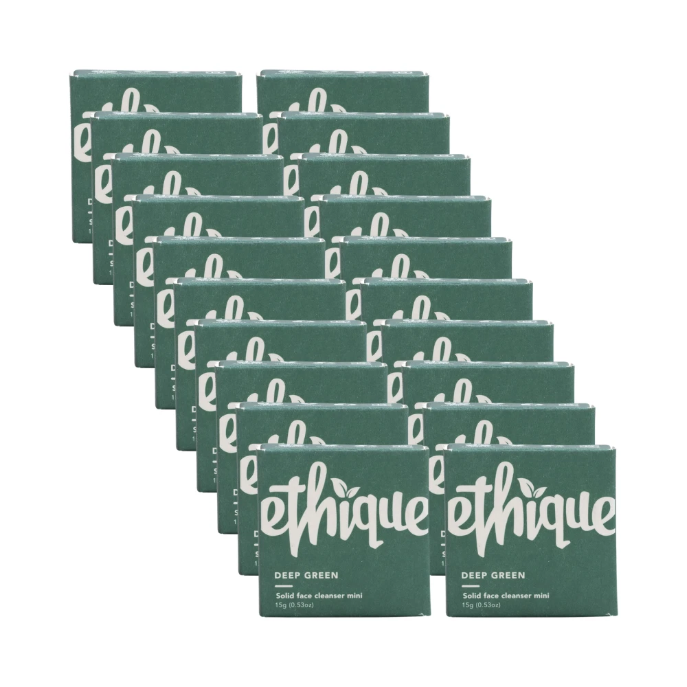 20 X Ethique Solid Mini Face Cleanser Deep Green Oily To Normal Skin 15g 3 20 X Ethique Solid Mini Face Cleanser Deep Green Oily To Normal Skin 15g
