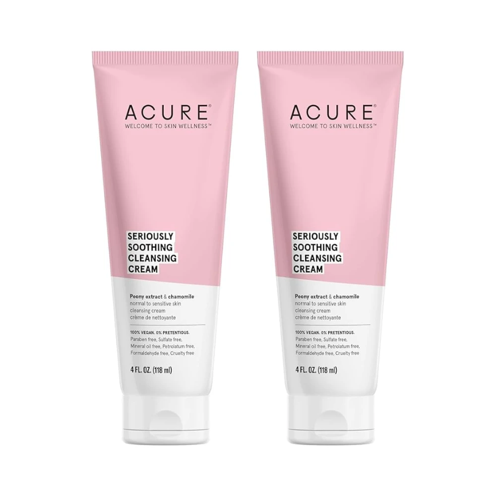 2 X ACURE Seriously Soothing Cleansing Cream 118mL 3 2 X ACURE Seriously Soothing Cleansing Cream 118mL