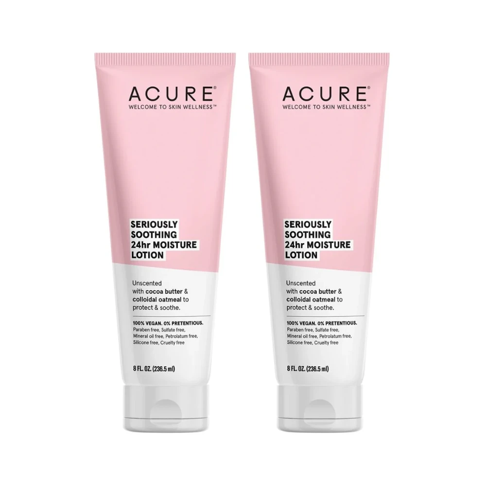 2 X ACURE Seriously Soothing 24hr Moisture Lotion 236mL 3 2 X ACURE Seriously Soothing 24hr Moisture Lotion 236mL