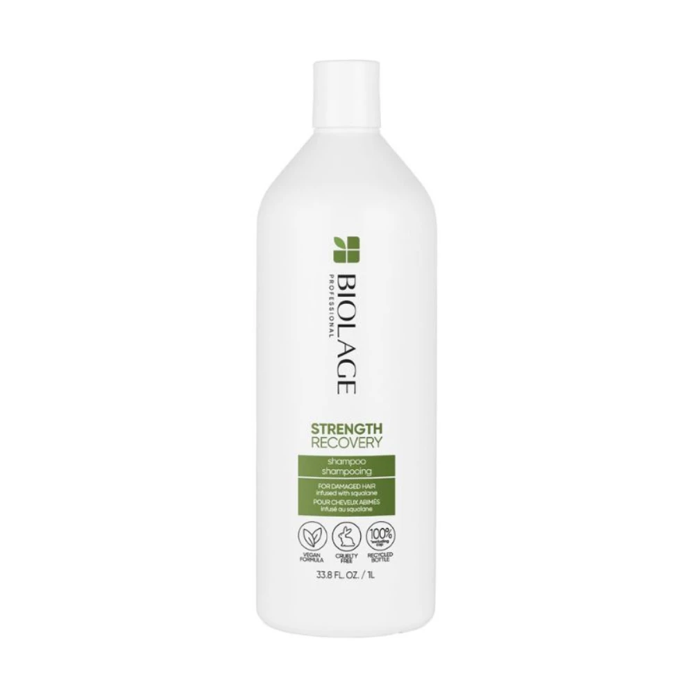 Matrix Biolage Strength Recovery Shampoo & Conditioning Cream 1 Litre (1000mL) Duo 4 Matrix Biolage Strength Recovery Shampoo & Conditioning Cream 1 Litre (1000mL) Duo - Image 2