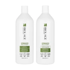 Matrix Biolage Strength Recovery Shampoo & Conditioning Cream 1 Litre (1000mL) Duo
