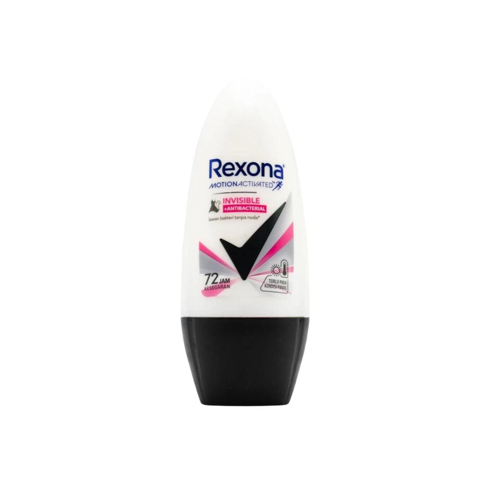 Rexona Motion Activated Invisible & Antibacterial Deodorant Roll On - 6 x 45mL Bundle 4 Rexona Motion Activated Invisible & Antibacterial Deodorant Roll On - 6 x 45mL Bundle - Image 2