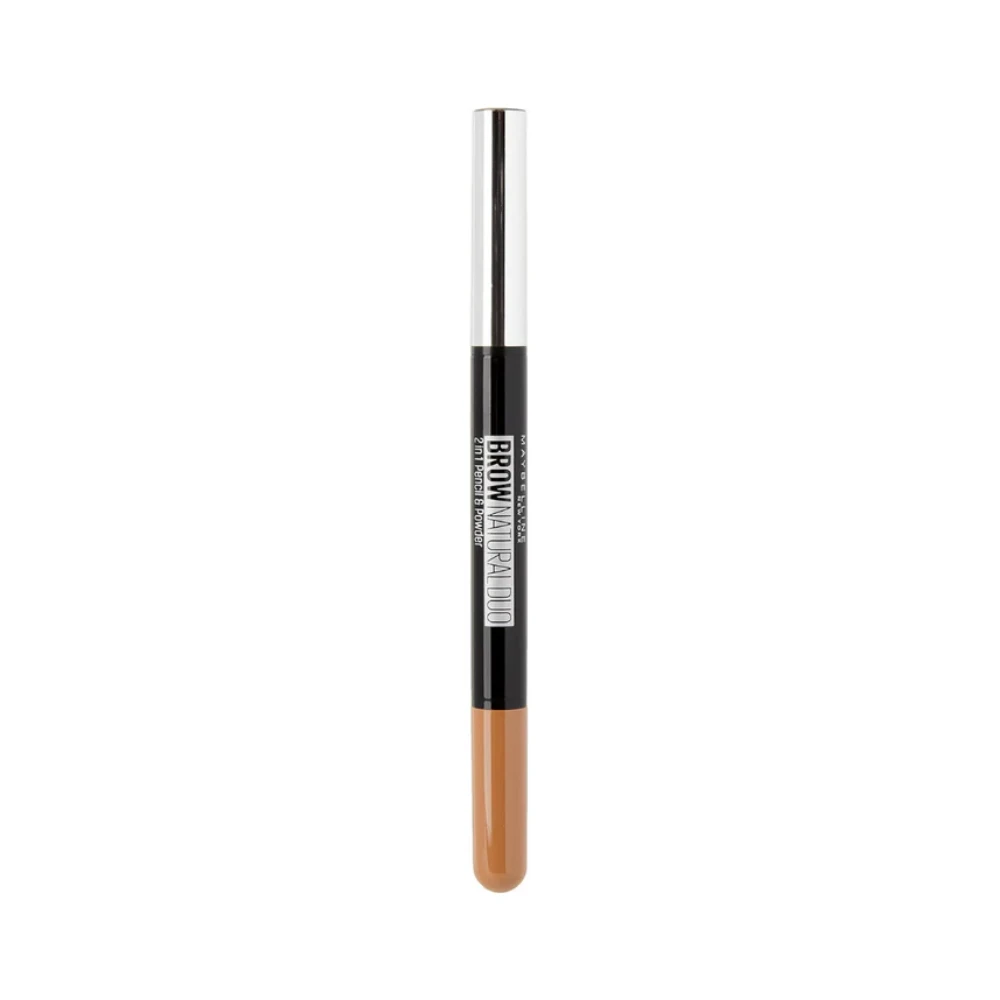 Maybelline Brow Natural Duo 2-in-1 Pencil and Powder - Light Brown (3 Pack) 4 Maybelline Brow Natural Duo 2-in-1 Pencil and Powder - Light Brown (3 Pack) - Image 2