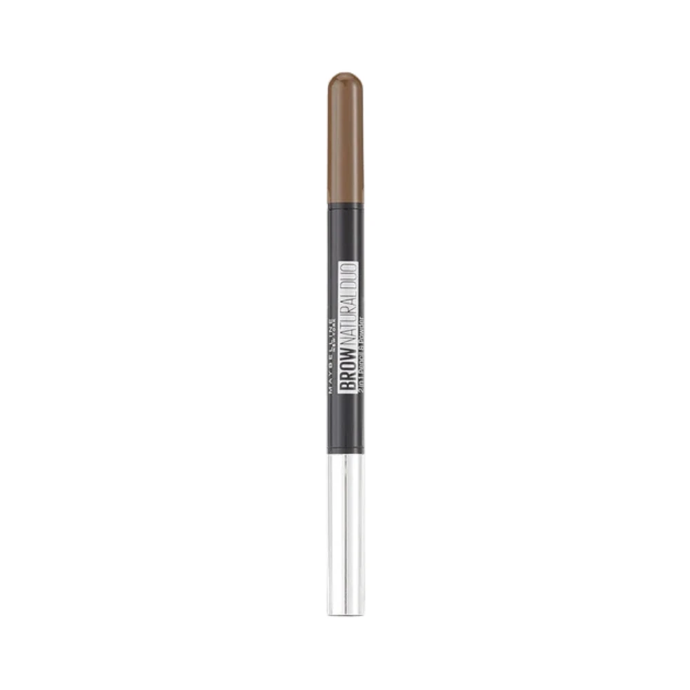 Maybelline Brow Natural Duo 2-in-1 Pencil and Powder - Brown (3 Pack) 4 Maybelline Brow Natural Duo 2-in-1 Pencil and Powder - Brown (3 Pack) - Image 2
