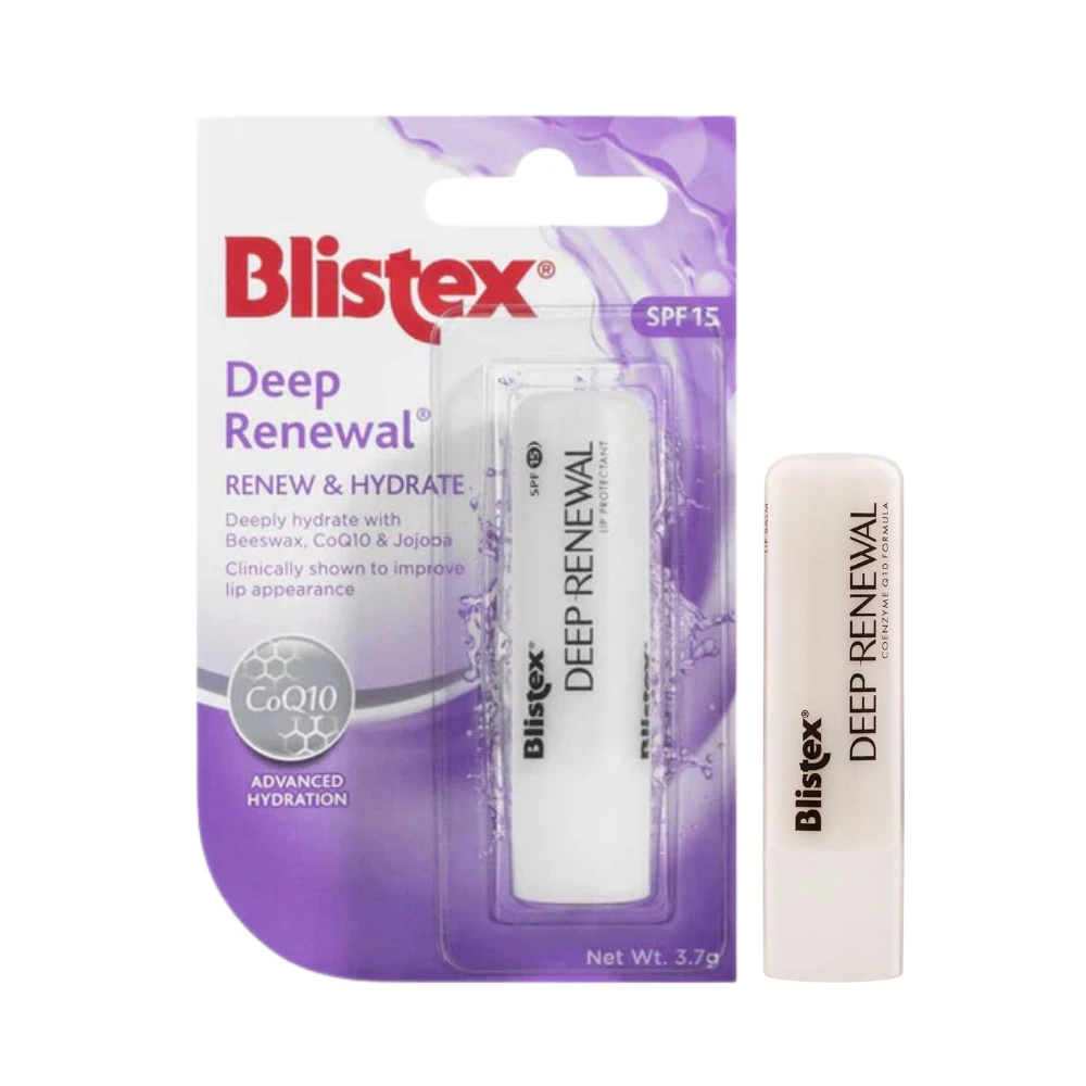 6 X Blistex Deep Renewal Lip Balm SPF25 Renew And Hydrate Advanced Hydration 3.7g 4 6 X Blistex Deep Renewal Lip Balm SPF25 Renew And Hydrate Advanced Hydration 3.7g - Image 2