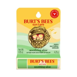6 X Burt's Bees After Sun Soother Aloe Lip Balm 4.25g -On Trend Beauty OTB 5493.alt 1