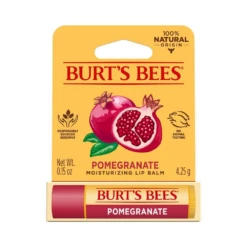 6 X Burt's Bees Pomegranate Lip Balm 4.25g