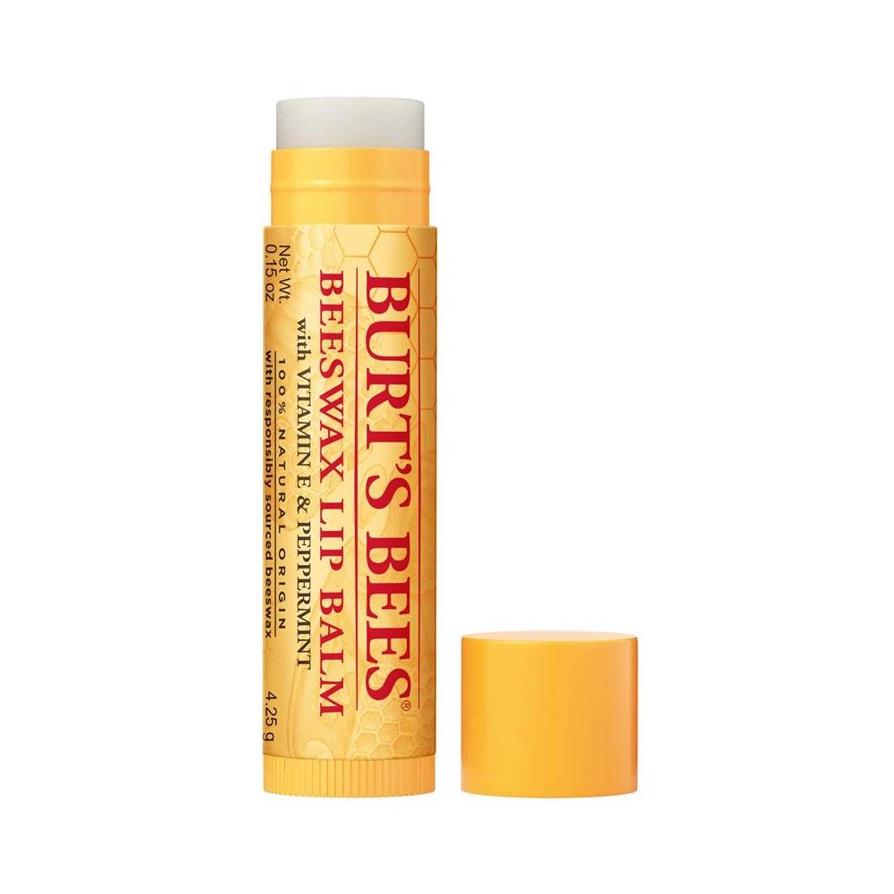Burt's Bees Beeswax Lip Balm Pack 4 X 4.25g 5 Burt's Bees Beeswax Lip Balm Pack 4 X 4.25g - Image 3