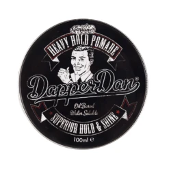 Dapper Dan Heavy Hold Pomade: Maximum Strength & High Shine for Men
