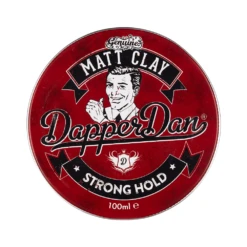 Dapper Dan Matt Clay - Strong Hold & Matte Finish Hair Styling (100mL)
