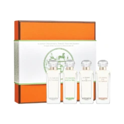Hermès Parfums-Jardins Discovery Set: 4 Piece Mini Fragrance Gift Set (4 x 5mL)