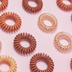 Invisibobble® Invisibobble Original Spiral Traceless Hair Ties 8Pk - Cafe Au Lait -On Trend Beauty OTB 5702.alt 2