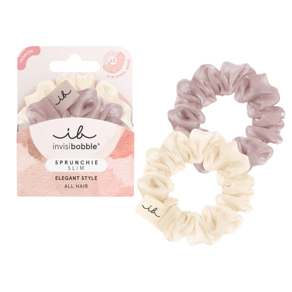 Invisibobble® Invisibobble Sprunchie Slim Spiral Scrunchie 2Pk - Hairiffic 3 Invisibobble® Invisibobble Sprunchie Slim Spiral Scrunchie 2Pk - Hairiffic