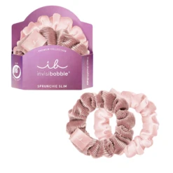 Invisibobble® Invisibobble Sprunchie Slim Premium Spiral Scrunchie 2Pk - La Vie En Rose