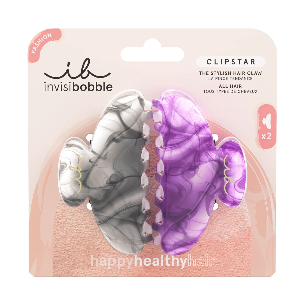 Invisibobble® Invisibobble Clipstar Hair Claw Clip 2Pk - My Rainboo 3 Invisibobble® Invisibobble Clipstar Hair Claw Clip 2Pk - My Rainboo