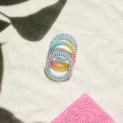 Invisibobble® Invisibobble Slim Elegant Spiral Au Soleil Traceless Hair Tie 3Pk - Vibrant Vacation -On Trend Beauty OTB 5721.alt 2