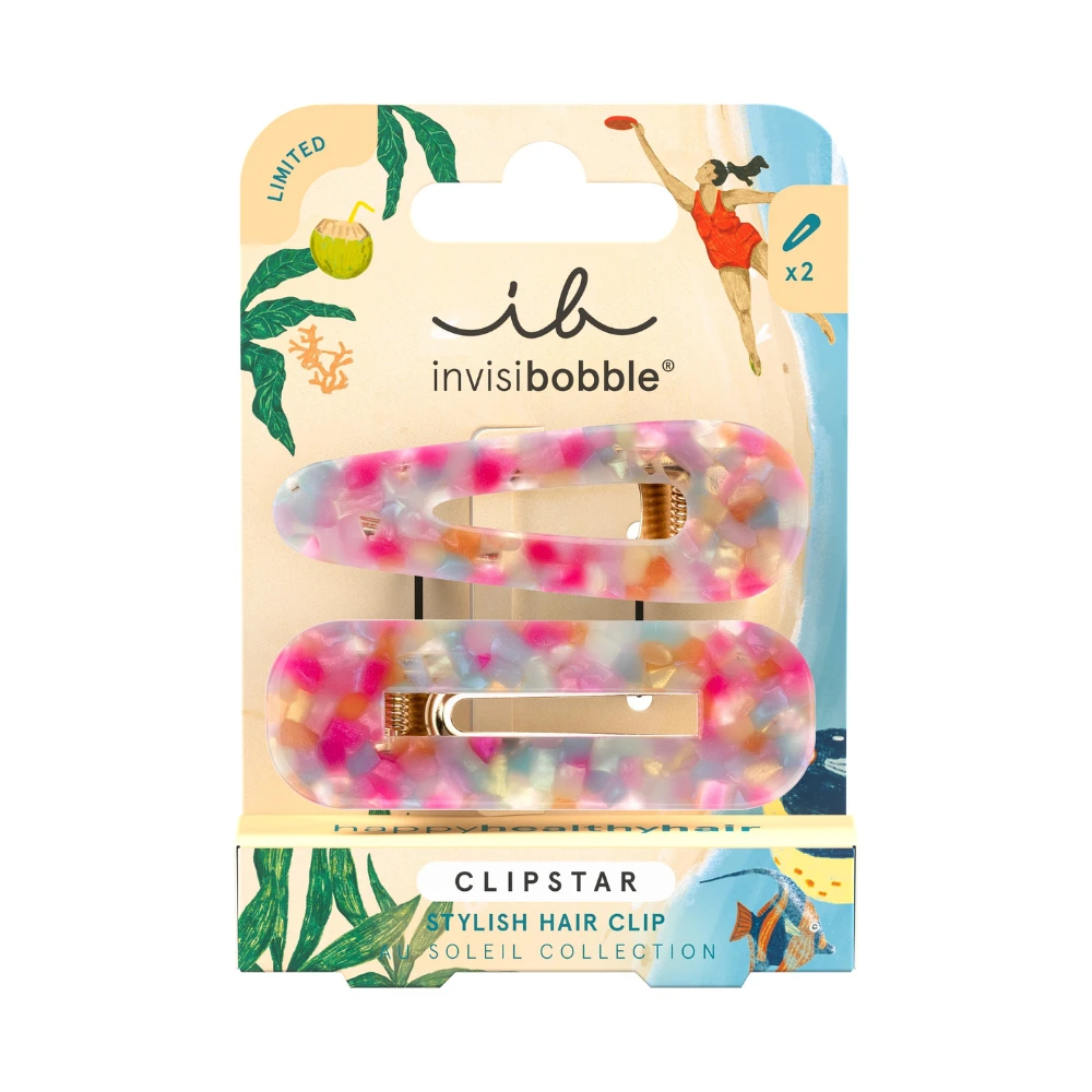 Invisibobble® Invisibobble Clipstar Au Soleil Stylish Hair Clip 2Pk - Dazzling Wave 3 Invisibobble® Invisibobble Clipstar Au Soleil Stylish Hair Clip 2Pk - Dazzling Wave