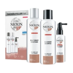 Nioxin System 3 Kit for Colored Hair & Light Thinning - Full Size 3-Step System