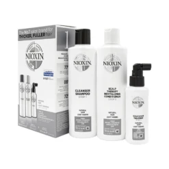 Nioxin System 1 Hair Care Kit: 3-Part System for Natural Thinning Hair