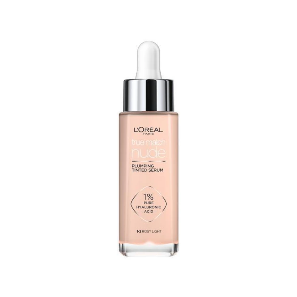 L’Oréal Paris L'Oreal Paris True Match Nude Plumping Tinted Serum 30mL - 1-2 Rosy Light 4 L’Oréal Paris L'Oreal Paris True Match Nude Plumping Tinted Serum 30mL - 1-2 Rosy Light - Image 2