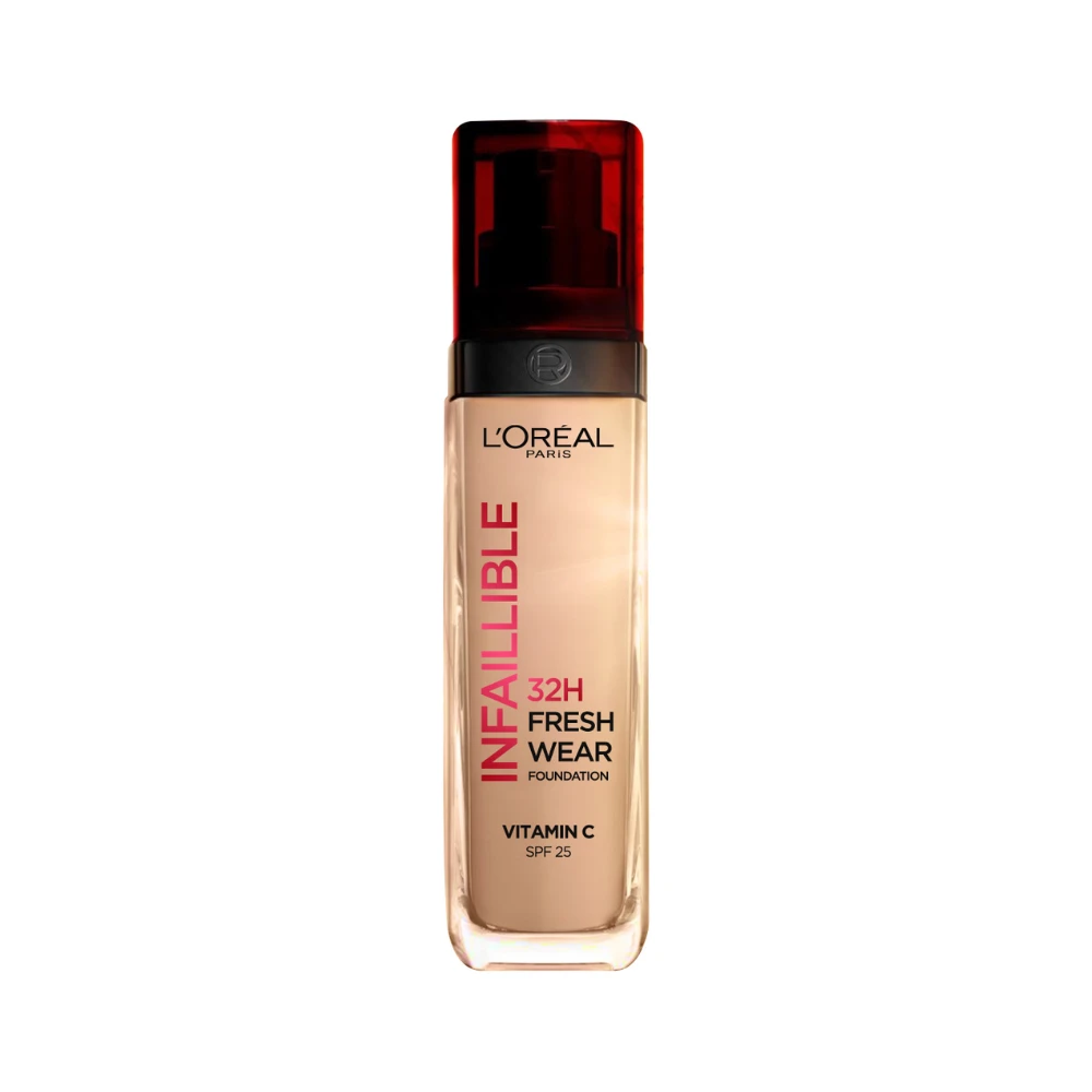 L’Oréal Paris Infaillible 32H Fresh Wear Liquid Foundation 3-Pack - Shade 145 4 L’Oréal Paris Infaillible 32H Fresh Wear Liquid Foundation 3-Pack - Shade 145 - Image 2