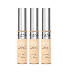 L’Oréal Paris True Match Radiant Serum Concealer 11mL (3-Pack Bundle) - 4D/W