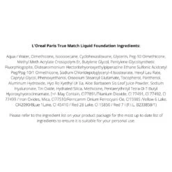 L'Oreal Paris True Match Super Blendable Liquid Foundation 3-Pack - 1.D/1.W Golden Ivory -On Trend Beauty OTB 5807.alt 5