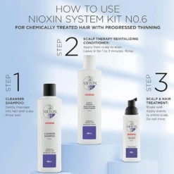 Nioxin System 6 Cleanser & Revitalising Conditioner 300mL Duo -On Trend Beauty OTB 5820.alt 6