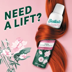 Batiste Naturally Dry Shampoo Bamboo Fibre & Gardenia 200mL - 6 Pack Bundle -On Trend Beauty OTB 5839.alt 4