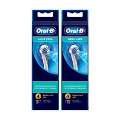 Oral-B AquaCare Replacement Jets - 8 Pack Bundle with Oxyjet Technology