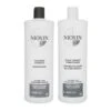Nioxin System 2 Cleanser Shampoo & Revitalising Conditioner 1L Duo