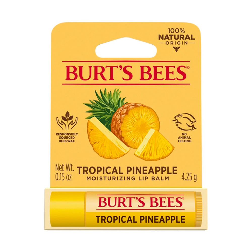 6 X Burt's Bees Tropical Pineapple Lip Balm 4.25g 4 6 X Burt's Bees Tropical Pineapple Lip Balm 4.25g - Image 2