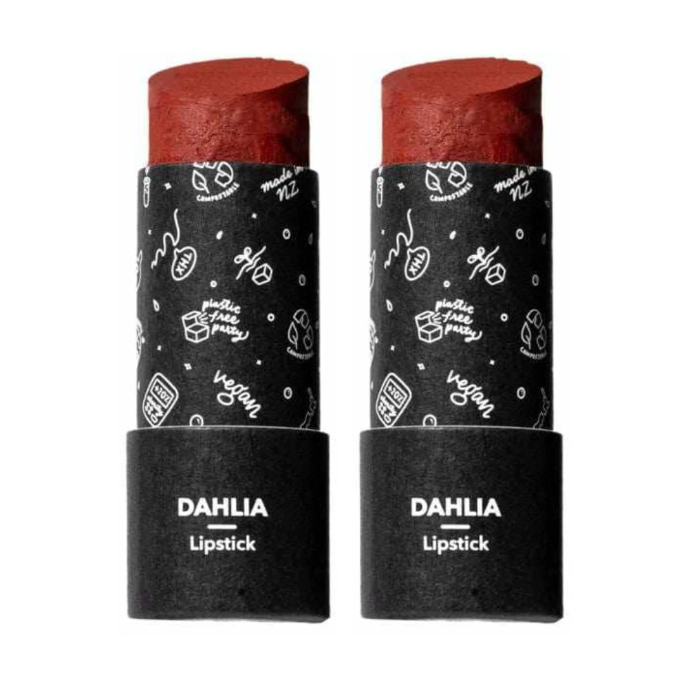 Ethique Dahlia Terracotta Brown Lipstick Duo - 8g Pack of 2 3 Ethique Dahlia Terracotta Brown Lipstick Duo - 8g Pack of 2