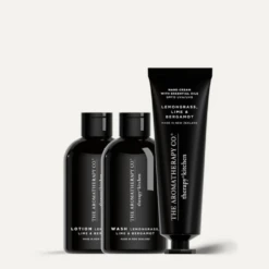 The Aromatherapy Co. Therapy Kitchen Body Care Trio Set - Lemongrass, Lime & Bergamot -On Trend Beauty OTB 6018.alt 2