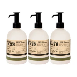 MOR Boutique Correspondence Sencha Verbena Hand & Body Wash - 3 x 350mL Bundle